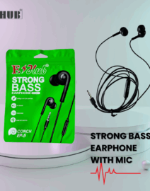 E-Hub STRONG BASS EARPHONE WITH MIC01